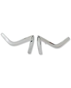 1970-1972 Chevelle Vinyl Top Moldings, Rear, 2-Door Coupe