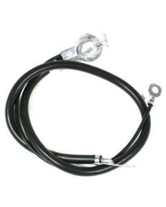 Chevelle Battery Cable, Spring Ring, Negative, 6 Cylinder &V8, For Cars With Heavy-Duty Battery, 1967
