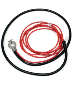 Chevelle Battery Cable, Spring Ring, Positive, Small Block,1964
