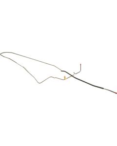 Chevelle Gas Line, Front To Rear, 5/16", Convertible, 1968