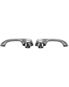 Chevelle Exterior Door Handles, Without Buttons, 1970-1972
