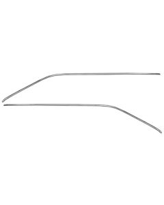 Chevelle Drip Rail Moldings, Coupe, 1966-1967