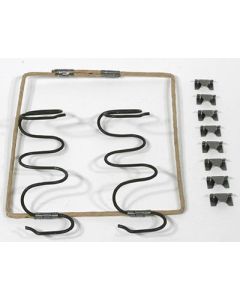 1964-1972 Chevelle Front Bench Seat Side Support Spring Set, Left and Right