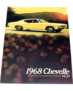 Chevelle Literature, Color Sales Brochure, 1968