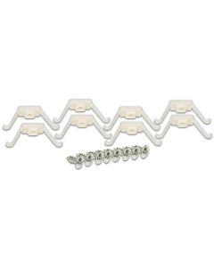 Chevelle Taillight Bezel Retainer Kit, Except Wagon, 1966