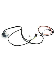 Chevelle Engine Wiring Harness, 6 Cylinder, For Cars With Warning Lights & Without Idle Stop Solenoid, 1968-1969
