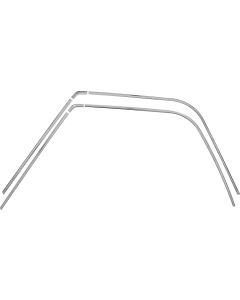1970-1972 Chevelle Drip Rail Moldings, Coupe