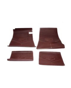 Legendary Auto Interiors Chevelle Floor Mats, Chevelle, Maroon, 1968-1972