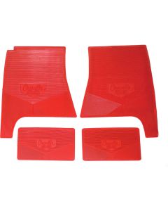 Legendary Auto Interiors Chevelle Floor Mats, Chevelle SS, Red, 1968-1972