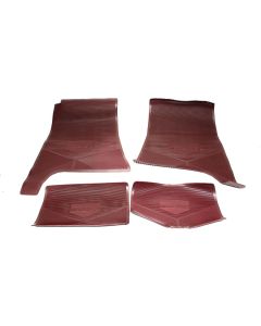 Legendary Auto Interiors Chevelle Floor Mats, Malibu, Maroon, 1968-1972