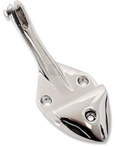 Chevelle Inside Rear View Mirror Bracket, Chrome, 2-Door Coupe, 1966