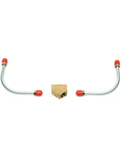 1966-1972 Chevelle Holley Duel  Carb lines With Block