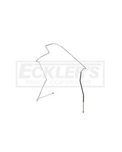 Chevelle Gas Vent Line, Front To Rear, 1/4" 2-Door Coupe, 1967