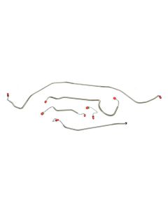 1970 Chevelle Brake Line Set, Front, 5 Pc (Standard Disc)
