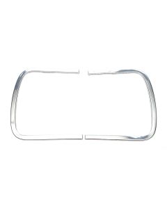 Chevelle Rear Panel Taillight C Moldings, Except Wagon, 1964