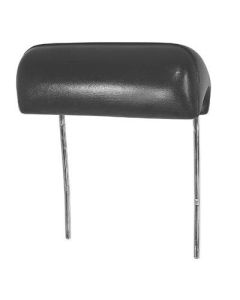 Chevelle Bucket Seat Headrests, Black, 1969