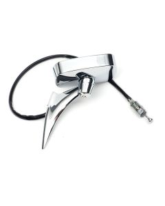 Chevelle Outside Door Mirror, Remote, 1968