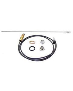 Chevelle Antenna Assembly, Front Fender, Complete, 1964-1968