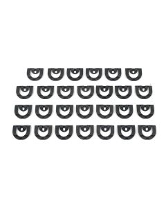 1966-1967 Chevelle Rear Window Molding Clip Set, Except Wagon