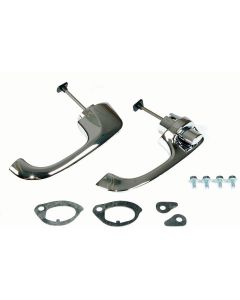 Chevelle Exterior Door Handles, Rear Doors, 1968-1969