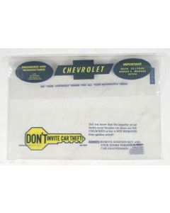 Plastic Bag,Owners Manual,67-68