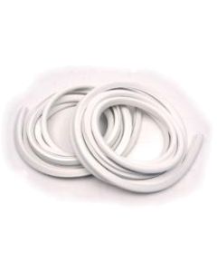 Chevelle Door Jamb Windlace, White, 2-Door Coupe & Convertible, 1970-1972