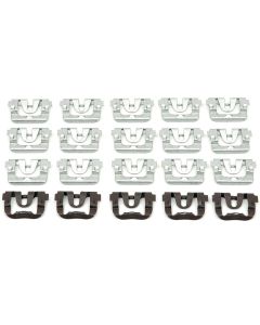 Chevelle Rear Window Molding Clip Set, Except Wagon, 1968-1972