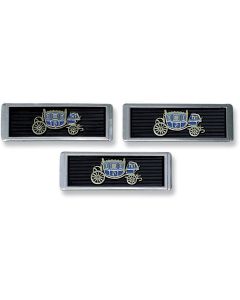 1965-66 Seat Belt Decals (Std Seat)