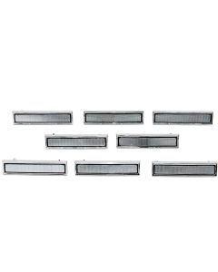 Chevelle Door Panel Medallions, Front, 1967