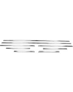 Chevelle Side Moldings, Complete, Super Sport (SS), 1968