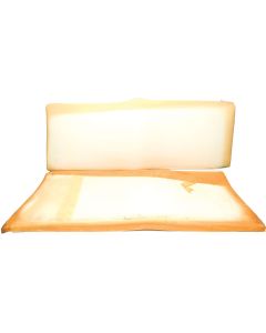 Chevelle Bench Seat Foam Cushion, Rear, 2-Door Coupe, 1968-1969
