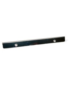 Chevelle Armrest Pad & Base Set, Rear, Black, With Ashtray & Chrome Trim, 2-Door Coupe, 1968-1969