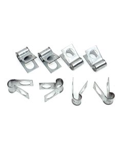 Chevelle Brake Or Fuel Line Retaining Clips, Single, 1/4", 1964-1972