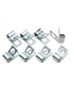 Clips,Brake/Gas Line R-Style,3/8" Single,All Years