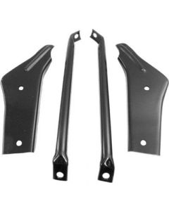 Chevelle Bumper Brackets, Front, 1967
