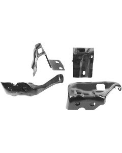 Chevelle Bumper Brackets, Rear, Except Wagon, 1971-1972