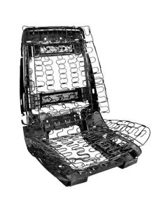 Chevelle Bucket Seat Frame Assembly, With Support Springs, Left, 1966-1968