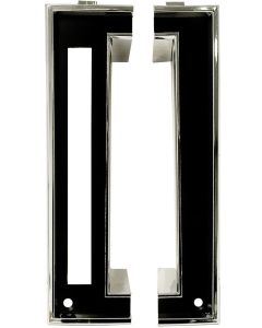 Chevelle Console Shift Lever Inserts, For Cars With Automatic Transmission, 1966-1967