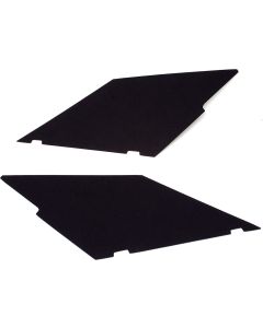 Chevelle Sail Panels, Uncovered, 2-Door Coupe, 1964-1965