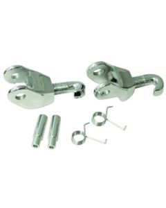 1964-1972 GM A Body  Convertible Top Latch Hook & Knuckle Assemblies, Left & Right