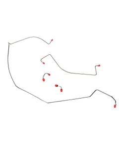 Chevelle Brake Lines, Front, Disc Brake Conversion, 1964-1967