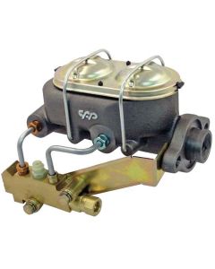 Chevelle Master Cylinder & Proportioning Valve Kit, Manual With Disc & Disc,1964-1972