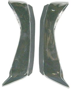 1971-1972 Chevelle Bumper Guards, Rear With Cushions