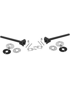 Chevelle Headrest Guides, Strato Bucket Seat, 1966-1972