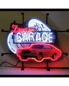 Chevelle Sign, Neon, Dream Garage