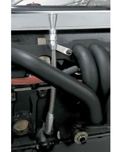 Chevelle Engine Oil Dipstick, Flexible, Small Block, Right Side Mount, Lokar, 1964-1972