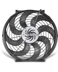 1964-1972 GM A Body  Cooling Fan, Electric, Universal, Single, 2500 CFM, S-Blade, Syclone, Flex-a-lite