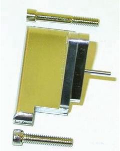 Chevelle Timing Chain Cover Tab, Small Block, Polished Aluminum, 1964-1972