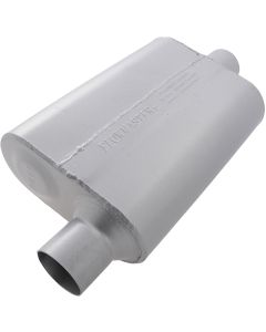 Flowmaster  Muffler, 2.5", Offset In/Center Out, 50 Series Flow