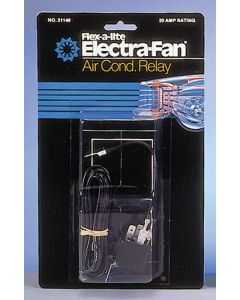 Chevelle Air Conditioning Relay Kit, Engine Cooling Fan, Electric, Flex-a-lite, 1964-1972